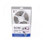 Ταινία LED 9,6W RGB 930lms/m SMD 60/m 12V Με Κοντρόλ /Σετ 5 μέτρα IP20 VTAC 2353
