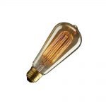 Λάμπα Edison Vintage Bronze Avocado ST64 40W E27