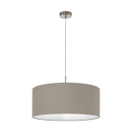 Κρεμαστό Μονόφωτο Ø530 ΝΙΚΕΛ-M/ΤΟΠΕ 'PASTERI' EGLO 31576