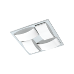 LED-Πλαφονιέρα Τετραπλή Χρωμέ/Λευκό 'WASAO 1' EGLO 94884