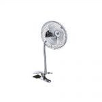 Ανεμιστήρας Mini σε USB 15cm DC5V 4,5W IQ VCF-12 Ασημί Χρώμιο με Σπυράλ
