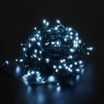 Λαμπάκια LED 140L 10m με πρόγραμμα Ψυχρό 31V IP44 Πράσινο καλώδιο Φ3mm 841033