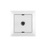 Πρίζα Τηλεόρασης Τερματική Candela Λευκή