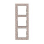Πλαίσιο Τριπλό Κάθετο Elitra Plus Corian® Sand Stone