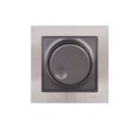 Ρεοστάτης Απλός 600W Elitra Plus Μέταλλο Stainless Steel