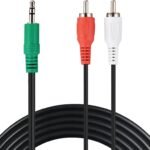 Sandberg MiniJack-M->2xRCA-M  2 m