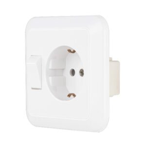 Χωνευτή Πρίζα Σούκο και Διακόπτης A/R