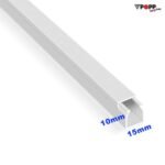 Αυτοκόλλητο κανάλι 15Χ10mm SpeedFix Βέργα 2μ Μήκος