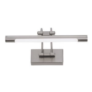 InLight Επιτοίχιο φωτιστικό LED 12W 3000K από νίκελ ματ μέταλλο και ακρυλικό D: 60W (1044-Α-Νίκελ Ματ)