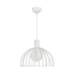 PARIS/28 WHITE 1L Φ28 ΜΕΤΑΛΛΙΚΟ 1xE27 34-0239 Heronia