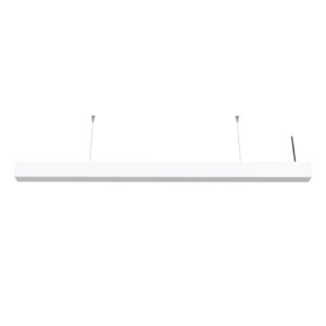InLight Κρεμαστό φωτιστικό LED 30W 4000K από αλουμίνιο σε λευκή απόχρωση D:90cm (6172-90-WH)