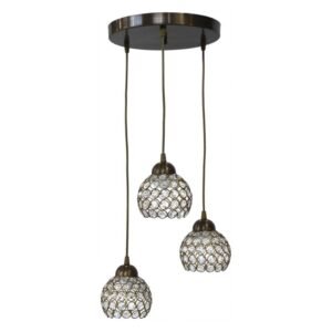 CHRIS 3L PENDEL BR CRYSTAL 01-0263 Heronia