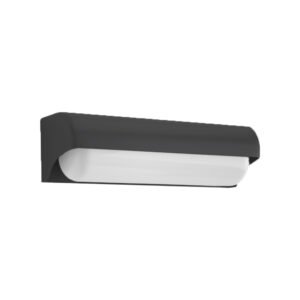 it-Lighting Erie LED 10W 3000K Outdoor Wall Lamp Anthracite D:26