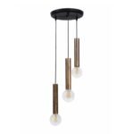 Φωτιστικό S-42PENDEL 3/L BRONZE 34-0197