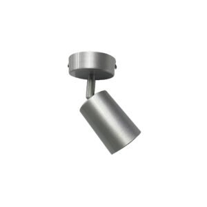 Inlight Επιτοίχιο σποτ από μέταλλο σε ασημί απόχρωση GU10 D:15cm (9087-1-Silver)