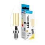 Modee Λάμπα LED Filament Κερί C35 7W 360° E14 2700K Θερμό Λευκό
