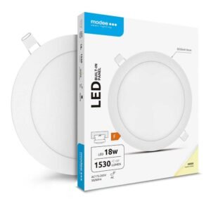 Modee LED Panel Στρογγυλό – Με Μετ/στή 18W 4000K (1530 lumen) A-series