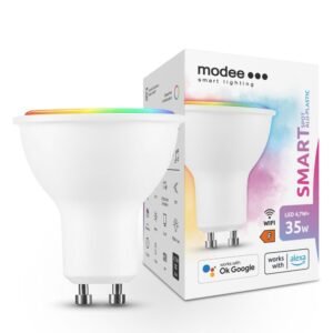 Modee Lighting Smart LED Λάμπα (Tuya Wi-Fi) GU10 (spot) 4,7W 110° RGB W (400 lumen)