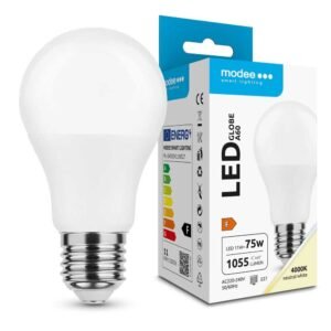 Modee LED Globe A60 11W E27 270° 4000K (1055 lumen) ERP