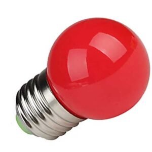 Λάμπα 1,0W Σφαιρική E27 Κόκκινη