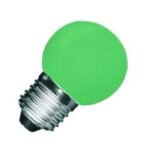 Λάμπα 1,0W Σφαιρική E27 Πράσινη